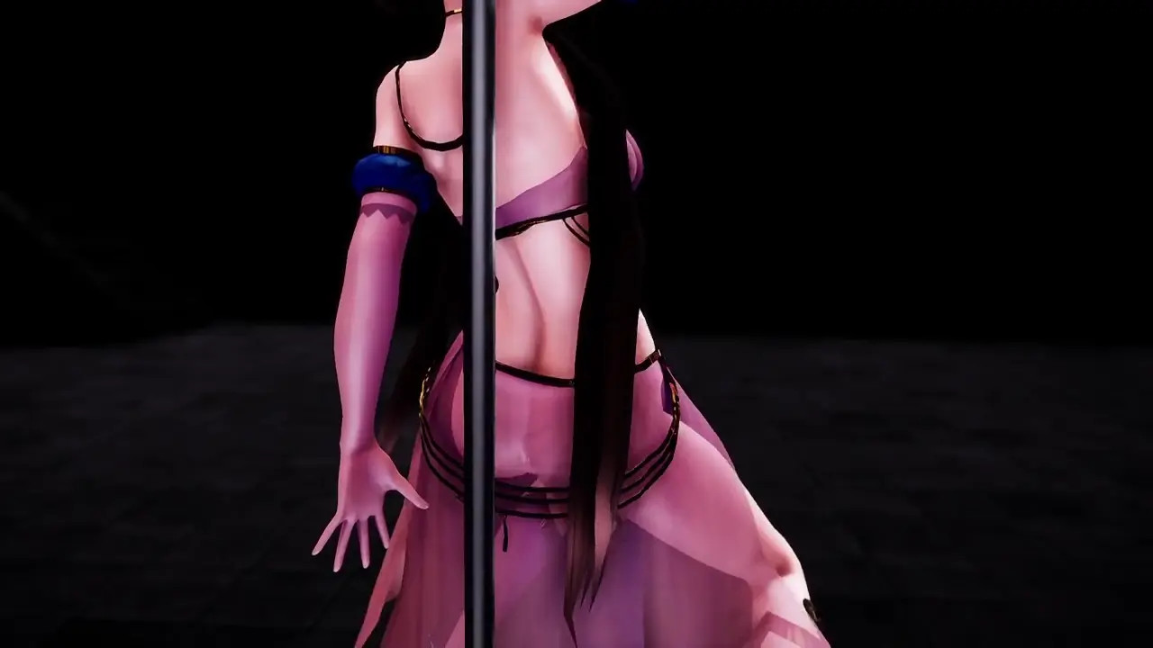 Kurumi Tokisaki's Pole Dance (Low Smoothness) - Inwerwm