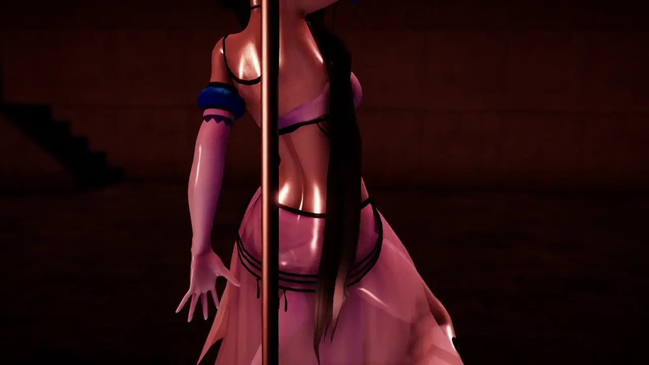 Kurumi Tokisaki's Pole Dance (Dark Skin) - Inwerwm