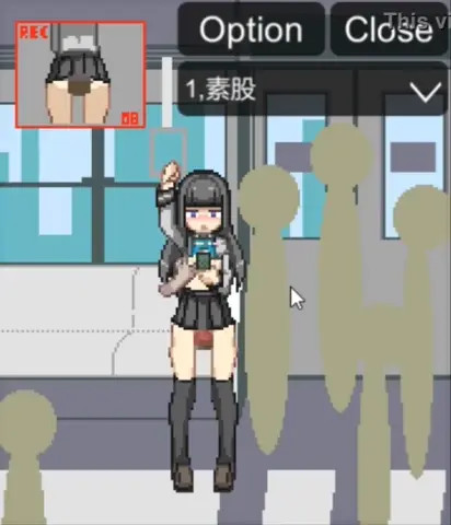 Straight Bang JK On Molestation Train [kurai-YA]