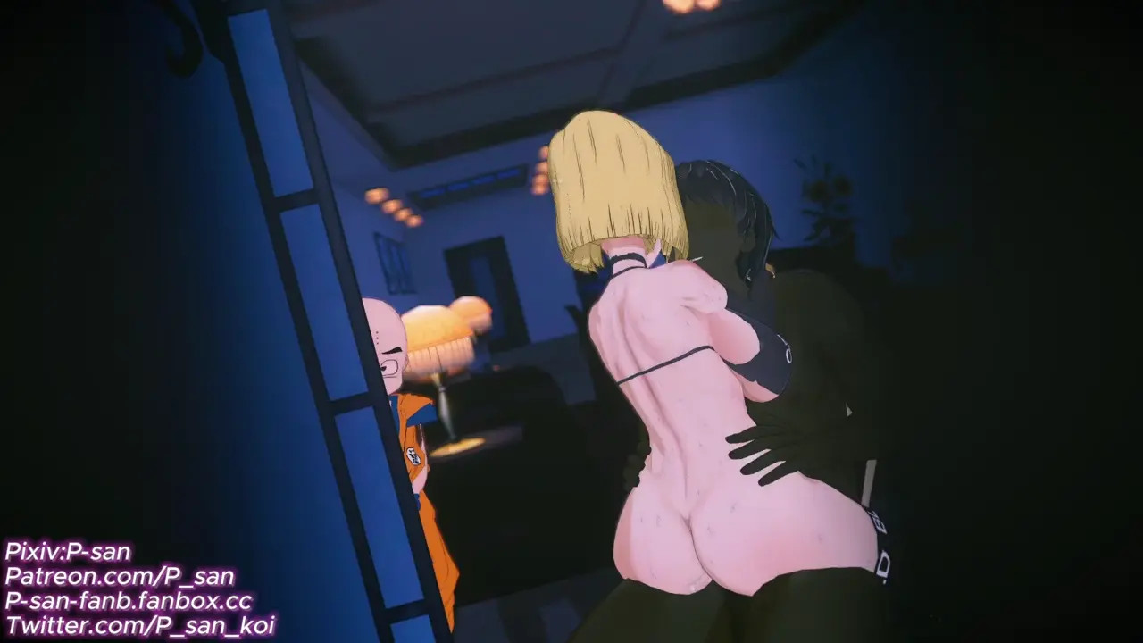Android 18 NTR Blacked Version preview