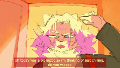 Opossum girl and cat fuck