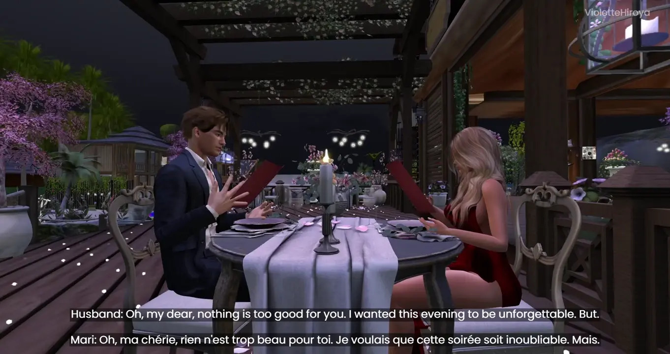 A Husband Opens A Gift On Valentine's Day