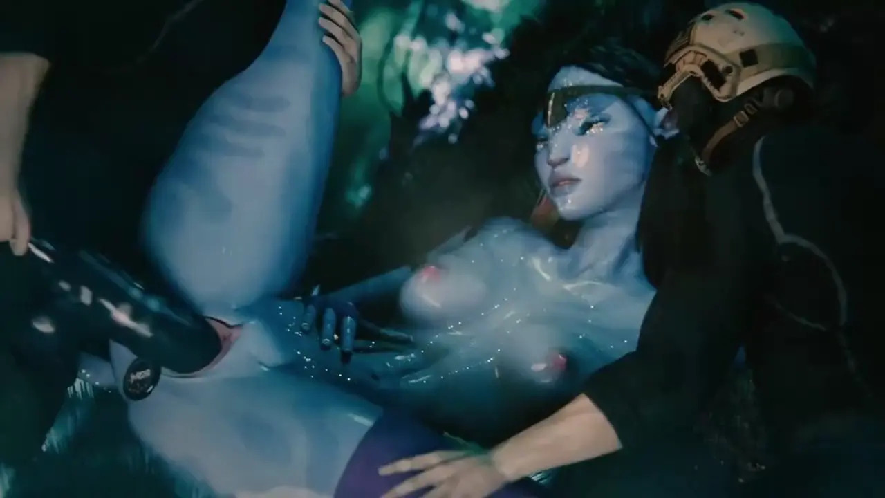 Na'vi Dildo Penetration [Gifdoozer]