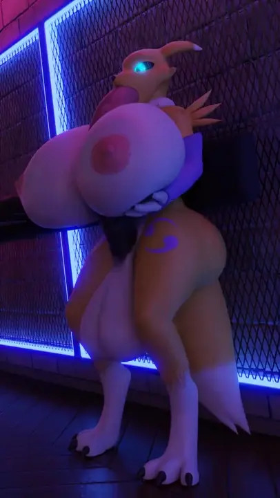 Big Renamon taking some time off