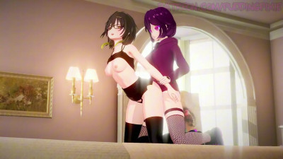 fucking a nerdy and gothic woman - PuddingPixie