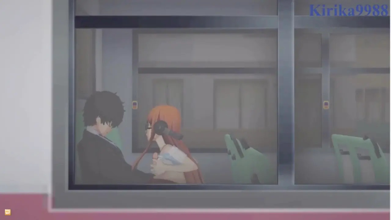 Persona 5 - Futaba Sakura and Ren Amamiya