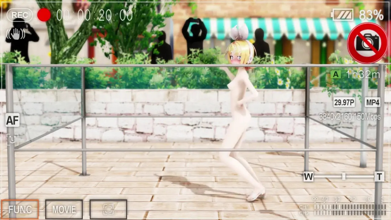 Kagamine Rin Naked Dance - Too cute!