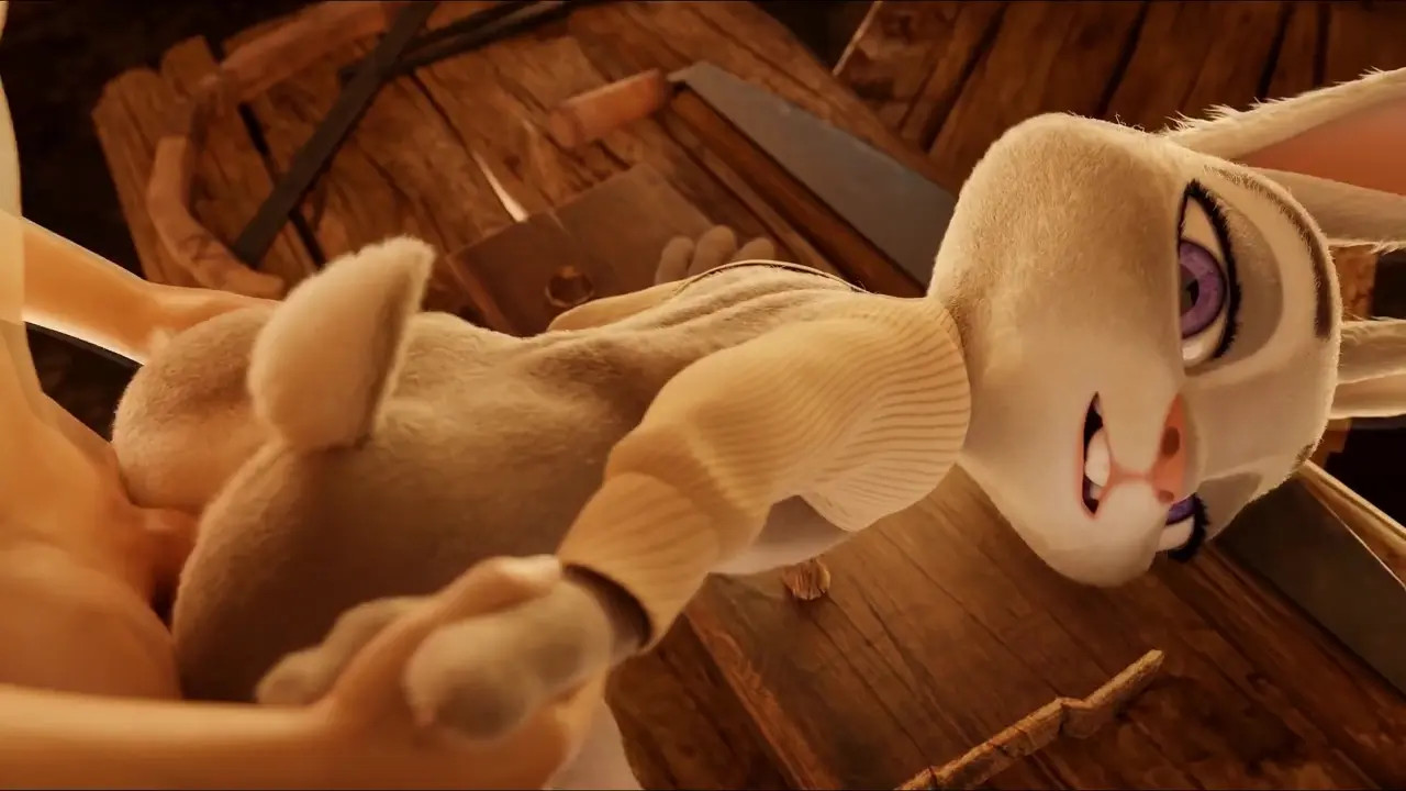 Fucking Judy Over Table『Wigfritter』