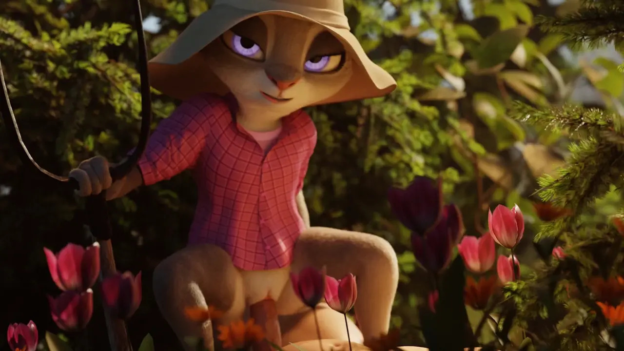 Judy Taking A Break On The Farm『Wigfritter』