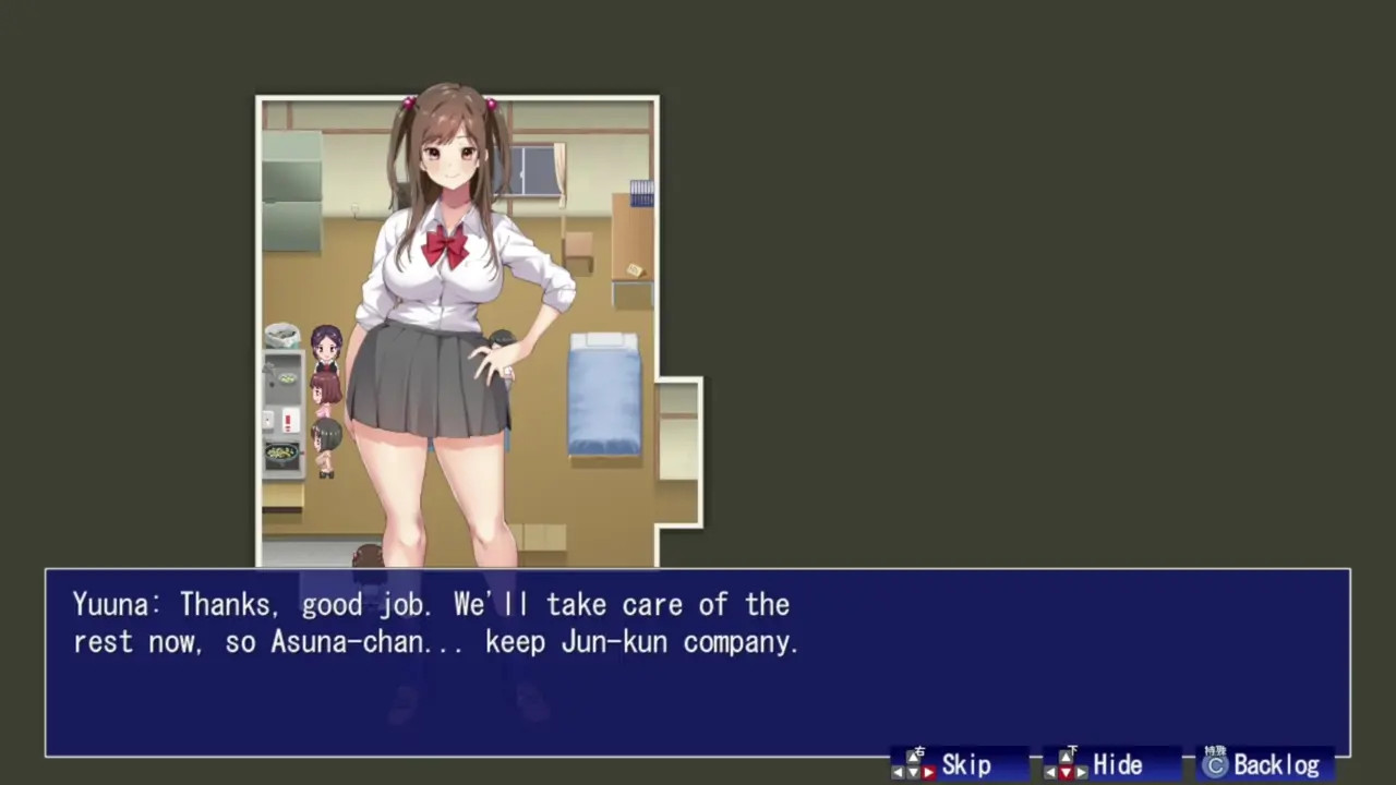 (1) The Happy Ecchi Roommate Life of a Shonen and Pervy Onesans ~Remake~ - Sex scene