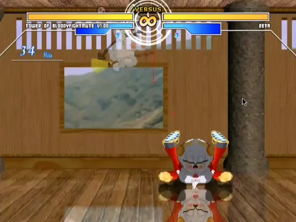 TOBF furry vs Zeta Mugen 1.1.