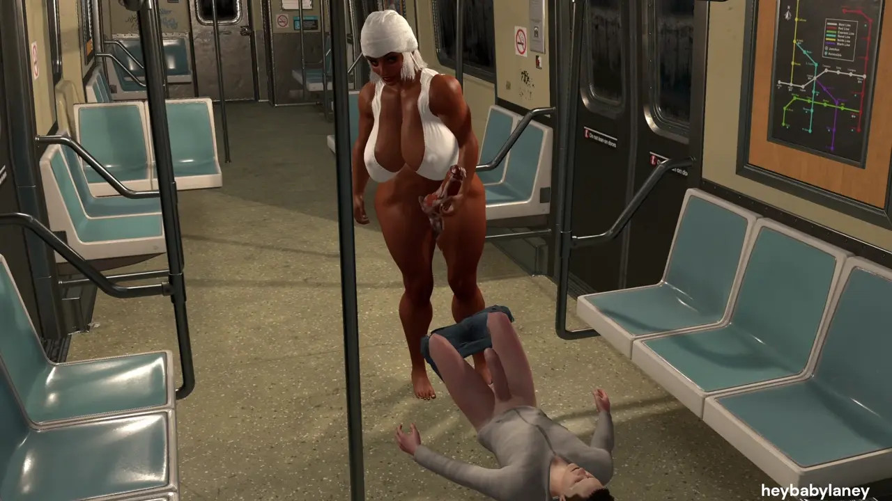 The Empty Subway (futaonmale)