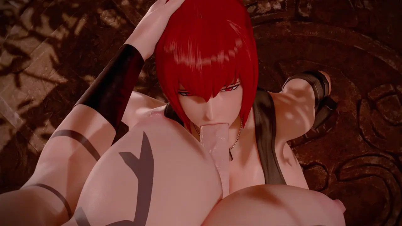 Leona & Orochi Blowjob [Futa][Bouquetman][NO WM]