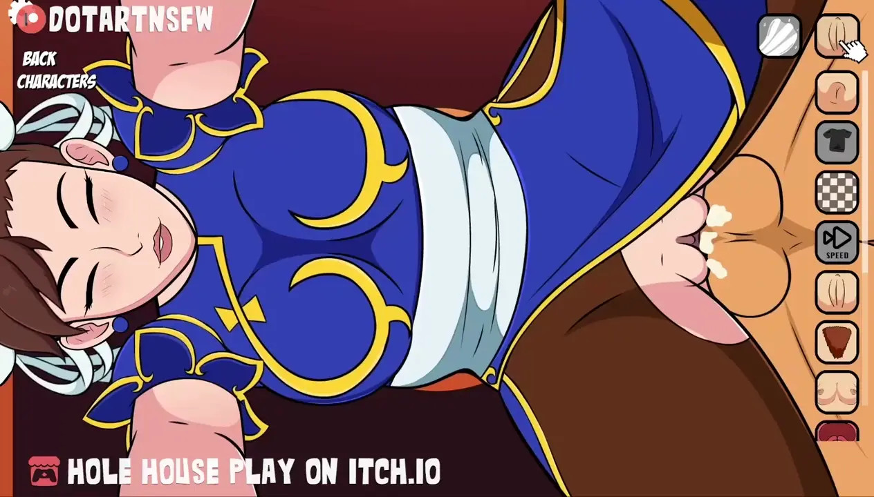 Chun Li Doggy Style Dripping Creampie - Hole House