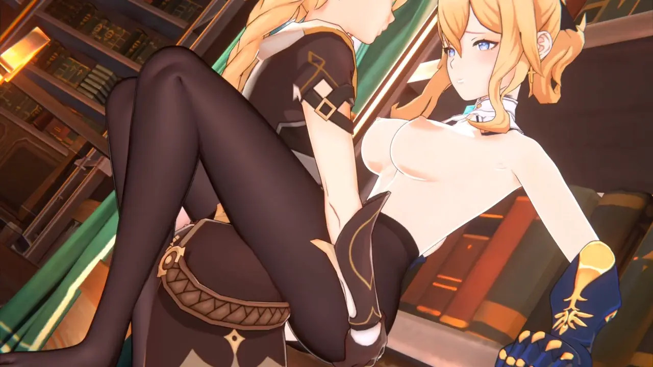 jean's office pantyhose version 4k「JygreAnimation」