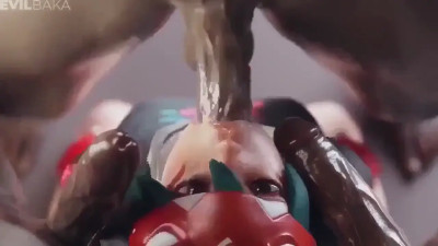 Overwatch BBC Blowjob Compilation