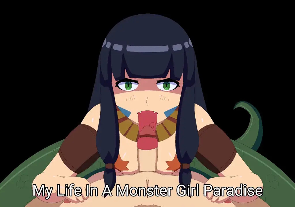 Getting Caught In A Lamia Girl Tongue Job
