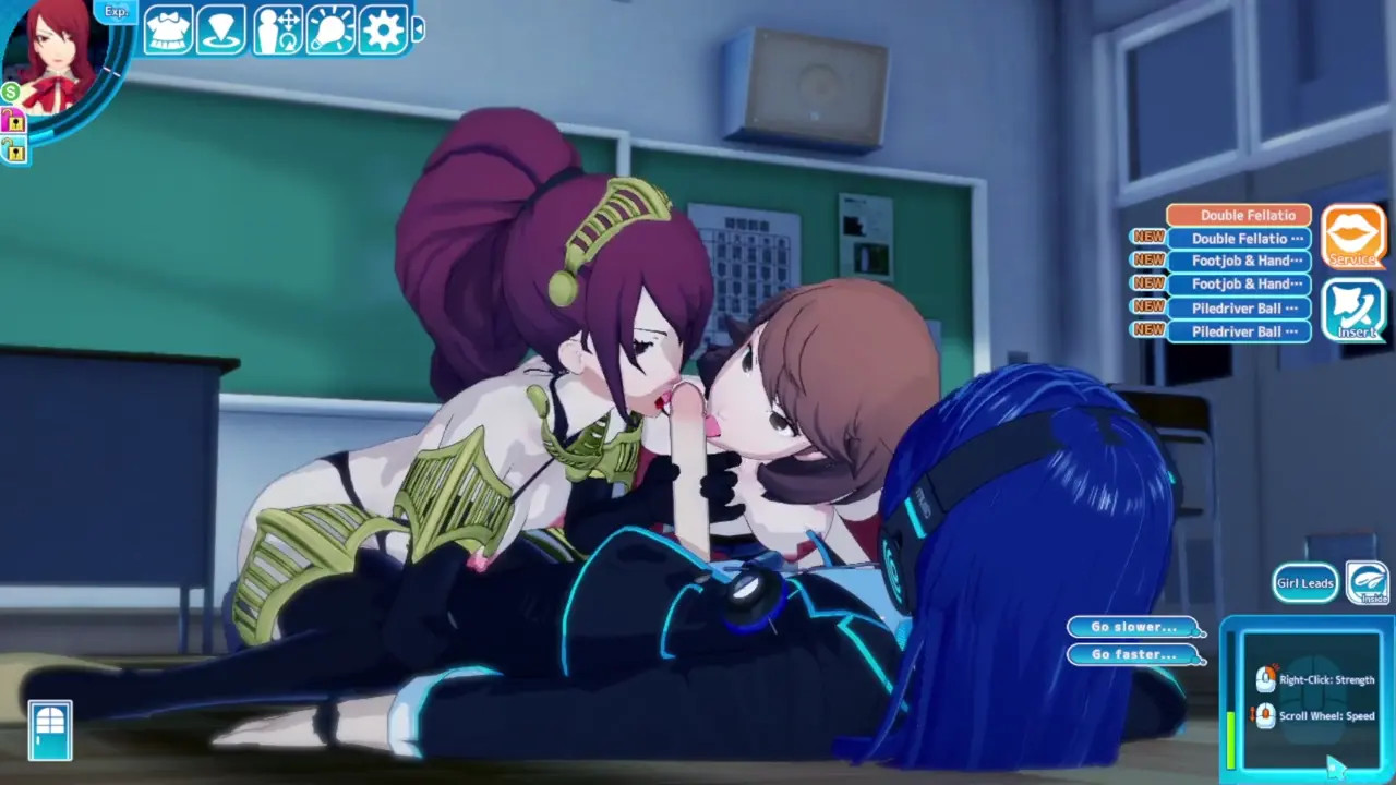 Yukari and Mitsuru