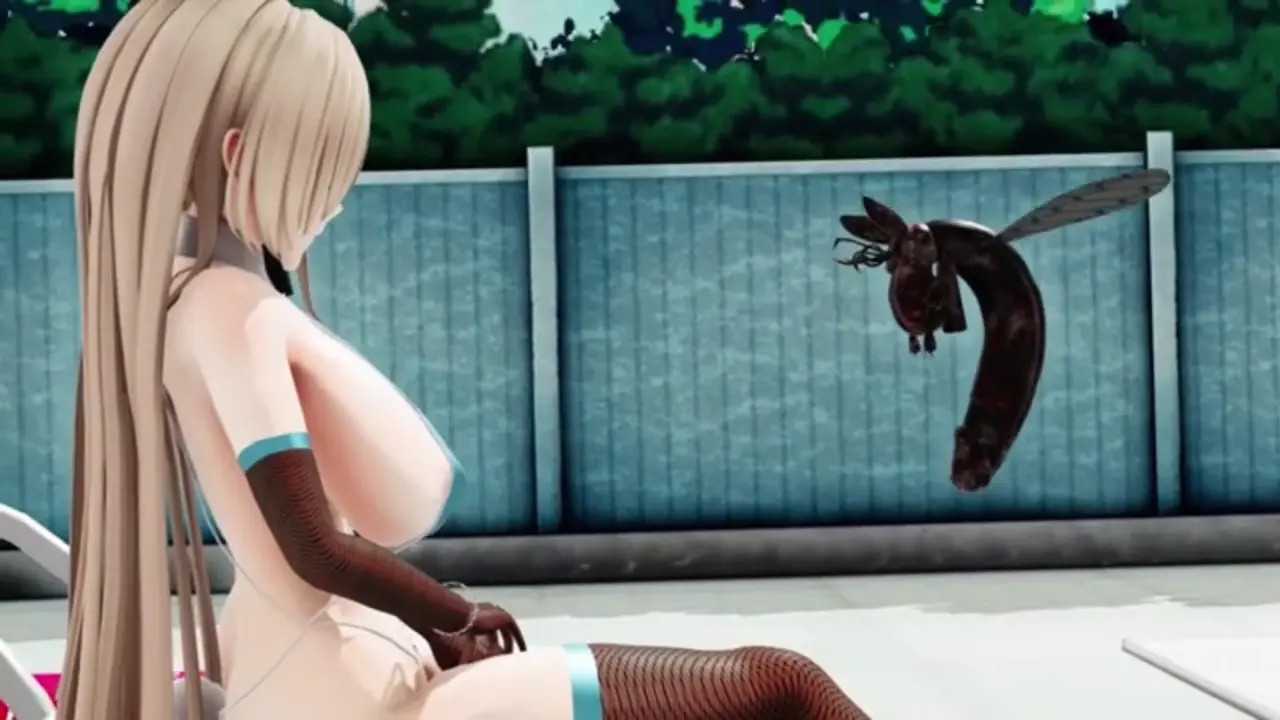 Asuna & Karin Poolside Insects HMV - 1