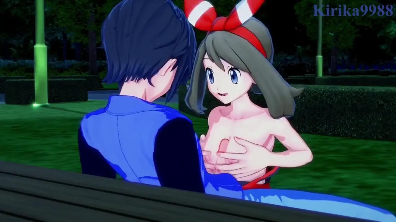 Pokemon - May (Haruka) has sex in the park