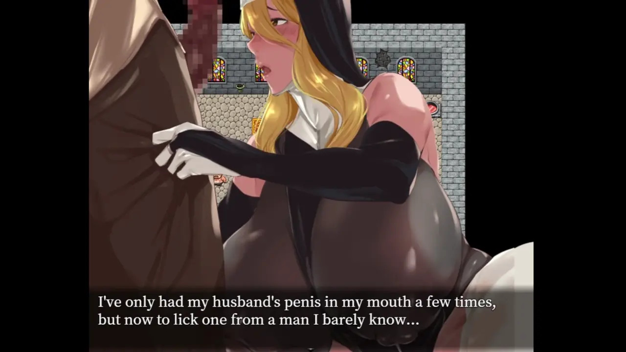 Church slut get banged by old black cock