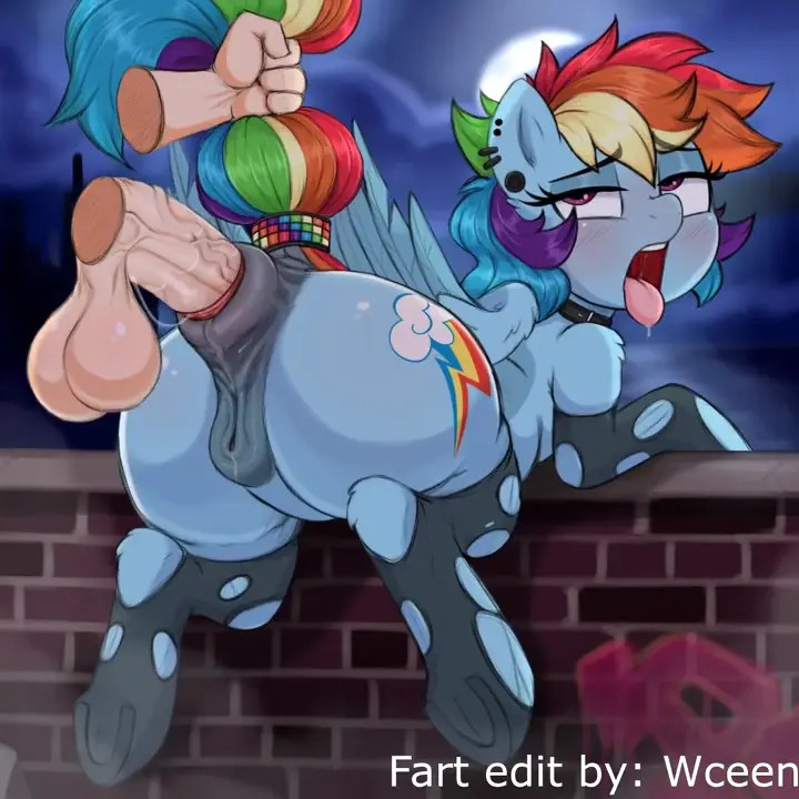 Rainbowdash anal (Fart Edit)