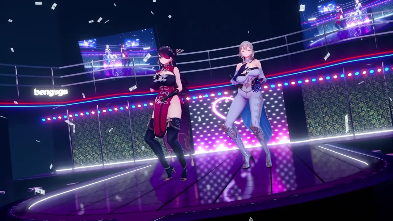 [4kmmd]Genshin Chocolate Cream NSFW Dance ver