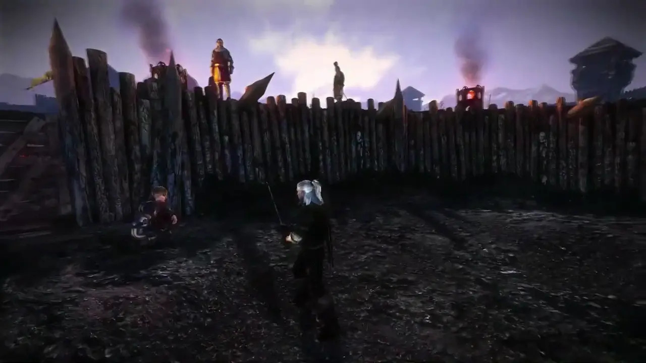 The Witcher 2 Ves Extended Romance scene
