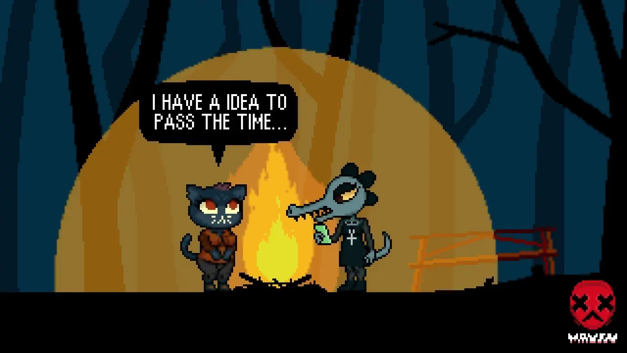 Night in the woods: Girls' night out