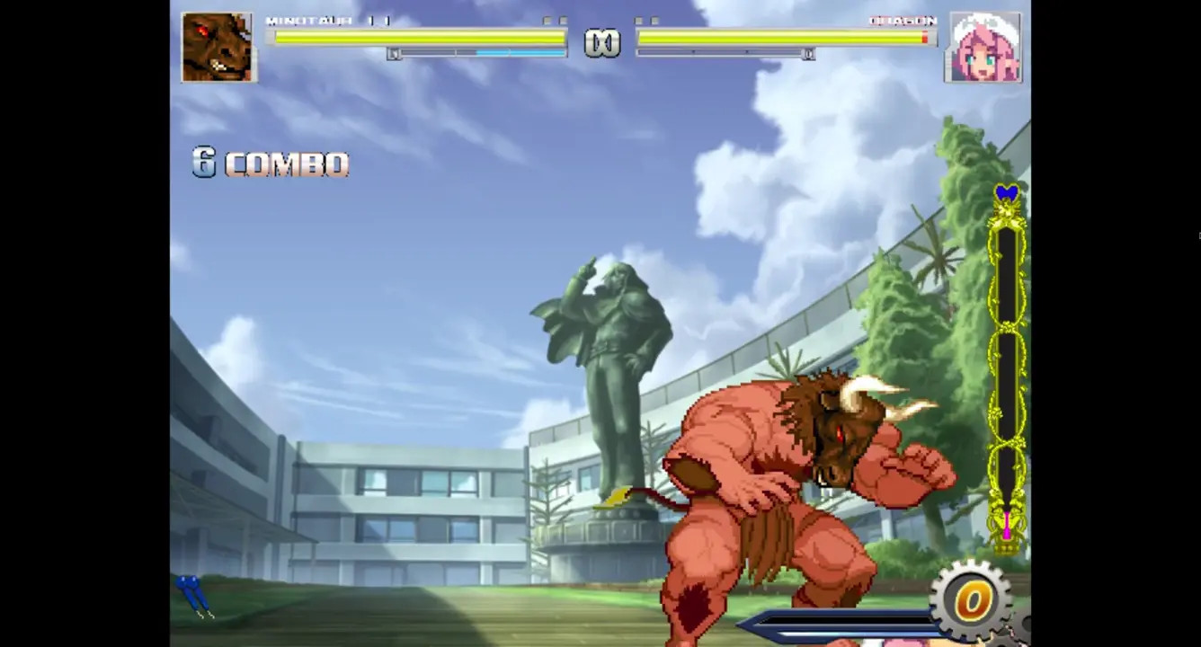 Minotaur vs Dragon