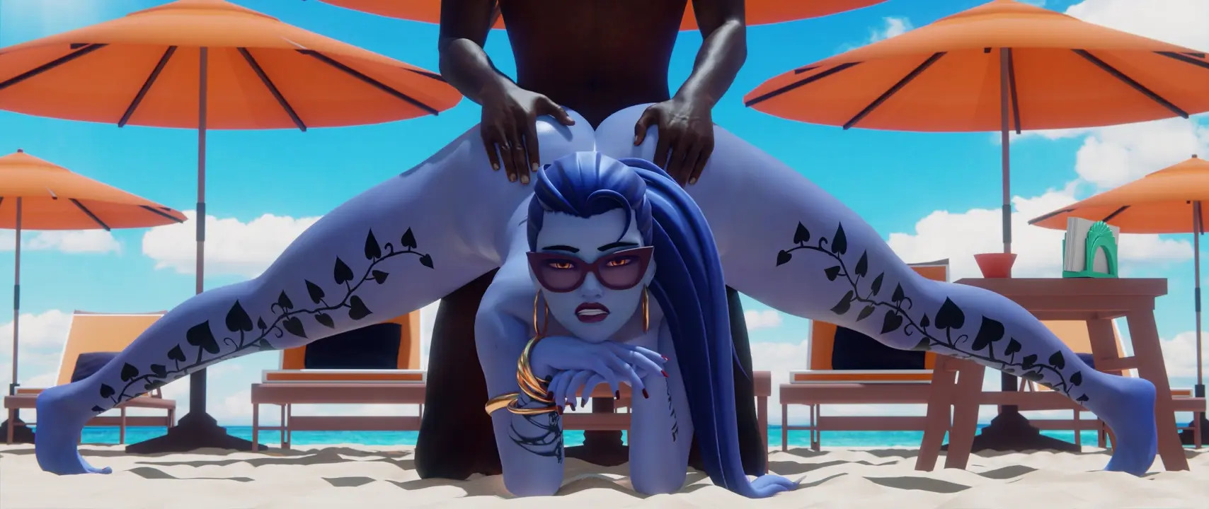 Widowmaker Beach Fuck [QoS Edit] (Yeero)
