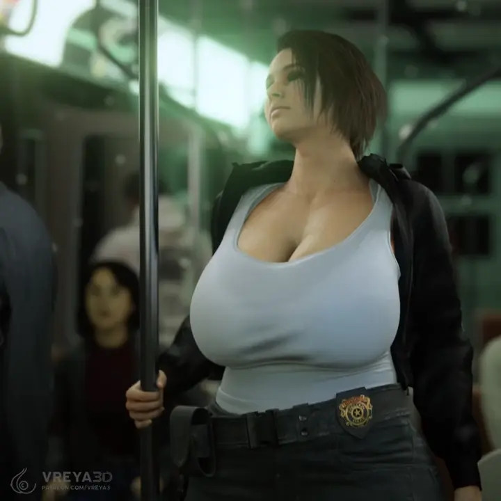 Jill On A Bumpy Ride...