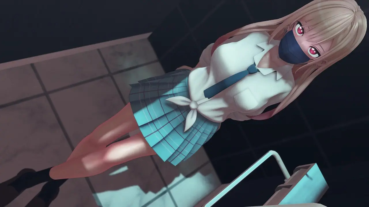 Have Kitagawa make you cum in the toilet