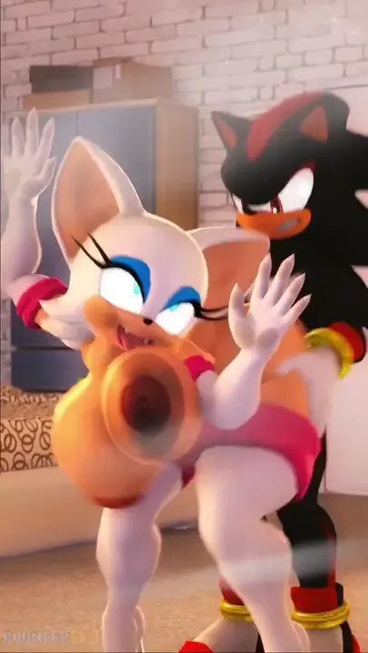 Shadow fucking Rouge against glass (Sound)