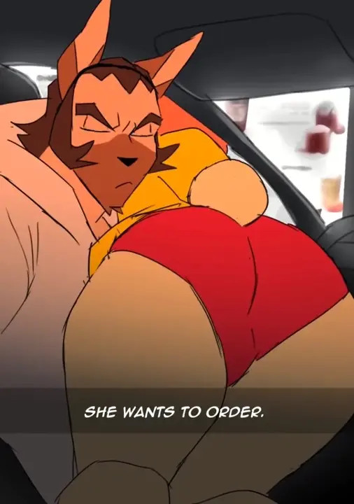 This really really long order made him annoyed lmao