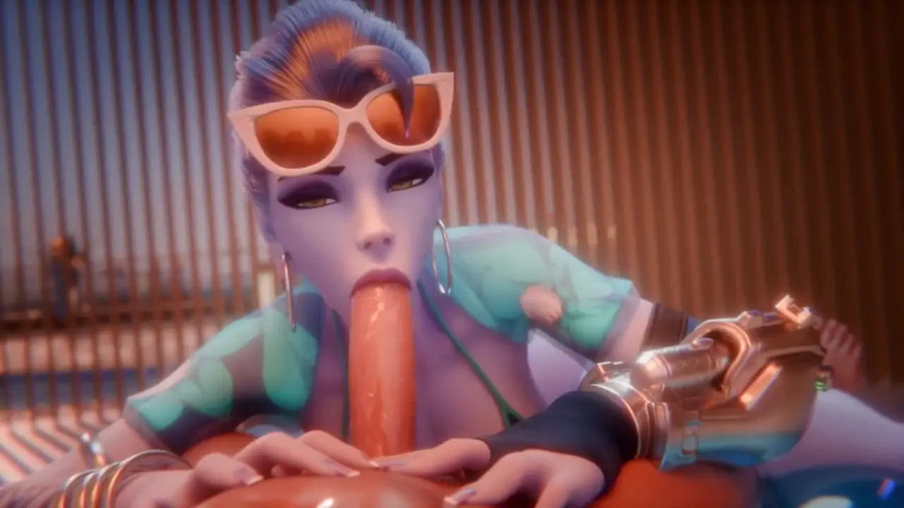Widowmaker Blowjob [Gifdoozer]