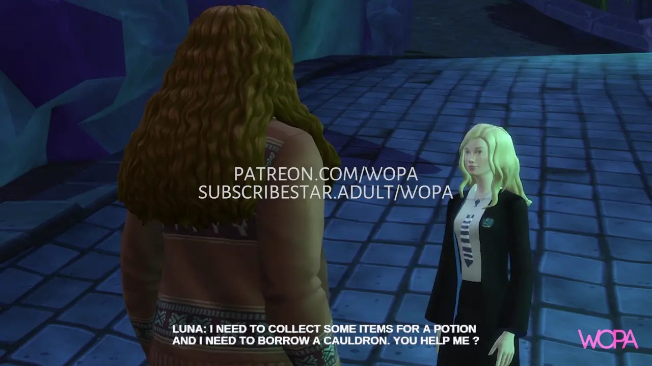 HAGRID AND LUNA AGAIN HAVING HOT SEX - HARRY POTTER PARODY