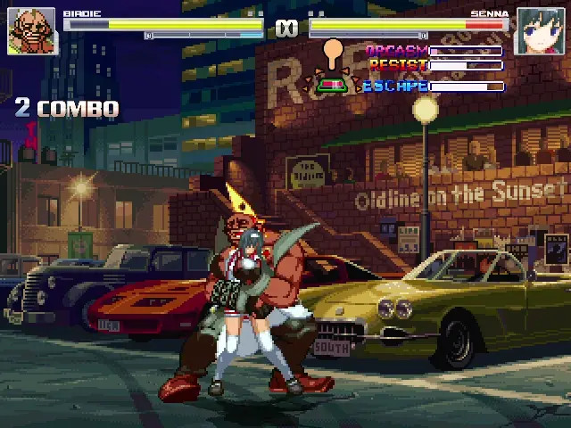 (Mugen ryona)Birdie VS senna test