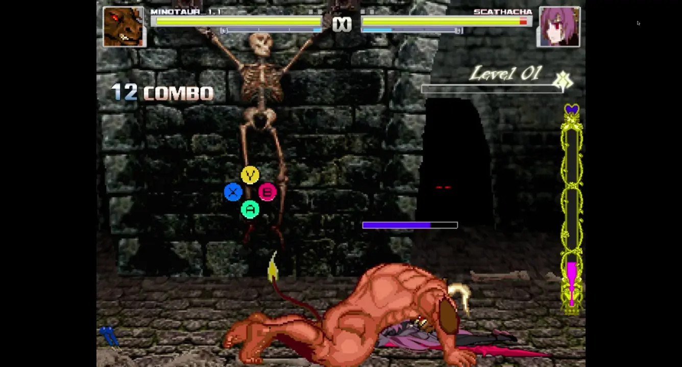 minotaur vs  scathacha
