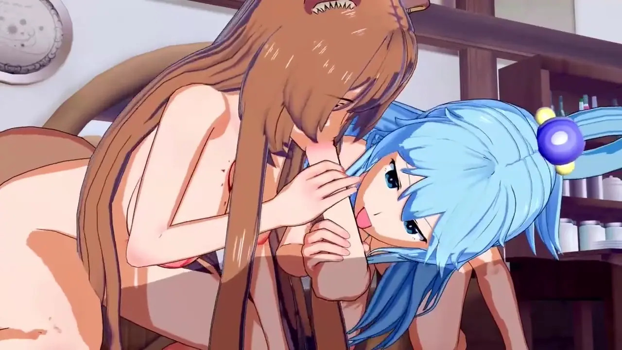 Isekai Quartet - Raphtalia X Aqua Threesome