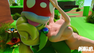 Peach's Piranha Plant Party [Sl0bb3r]