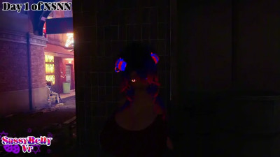 Day 1 NSNN was hiding in a Robot city and found a nice sex bot to use