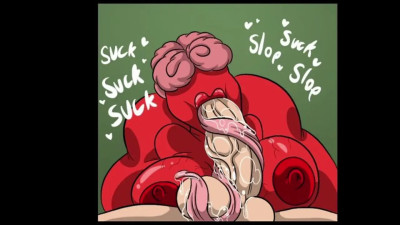 Leon getting the lickers treatment