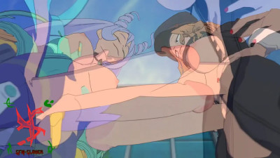 Nejire Hado & Camie Utsushimi frottage [SFM-Slayer]