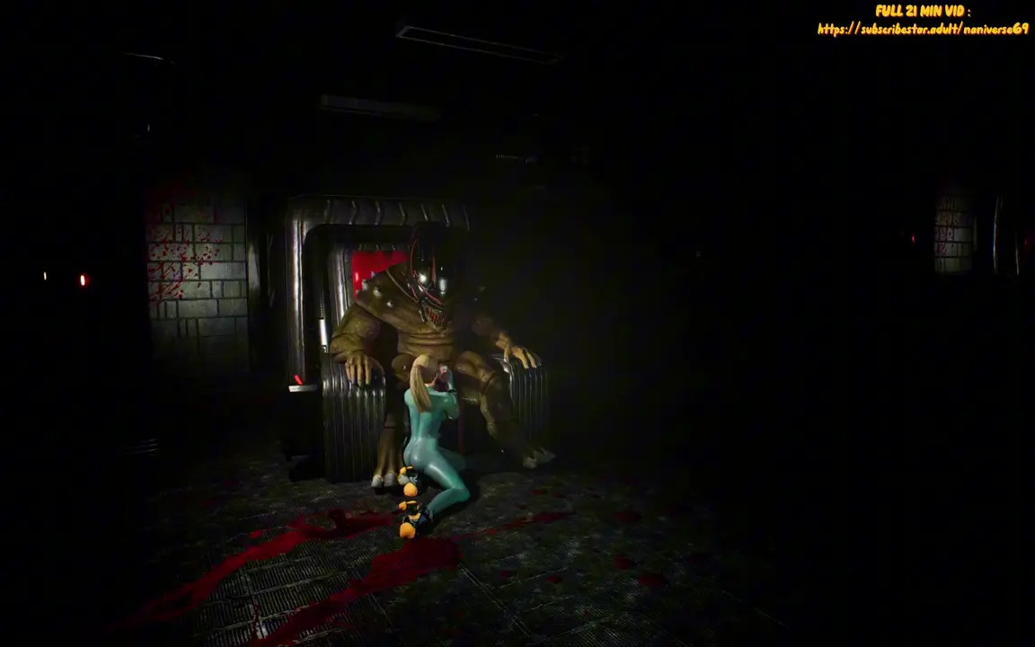 METROID SAMUS FUCKED BY UMBRELLA MONSTER (remake)