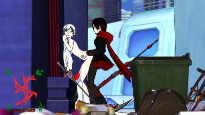 Ruby Pounding Weiss in the Alleyway [SFM-Slayer]