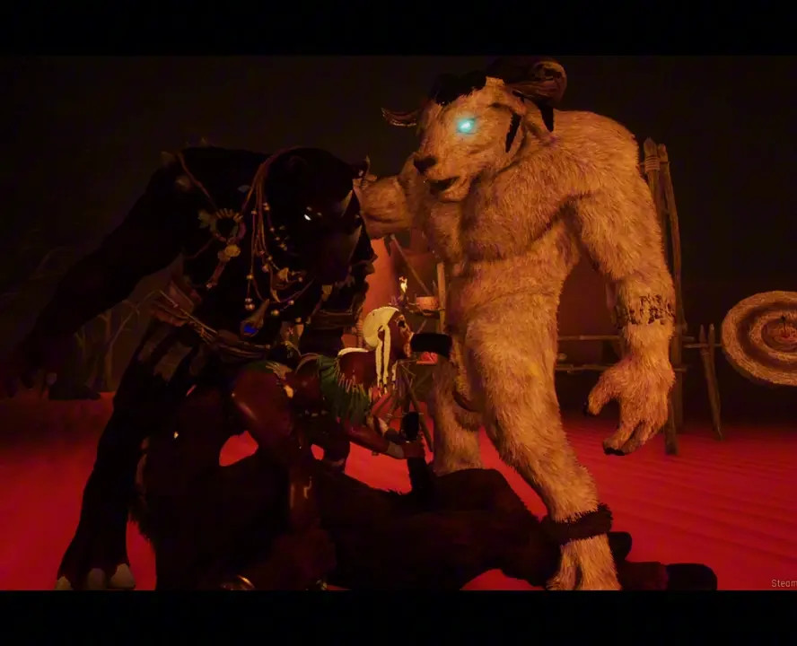 Tribal whore love big boys