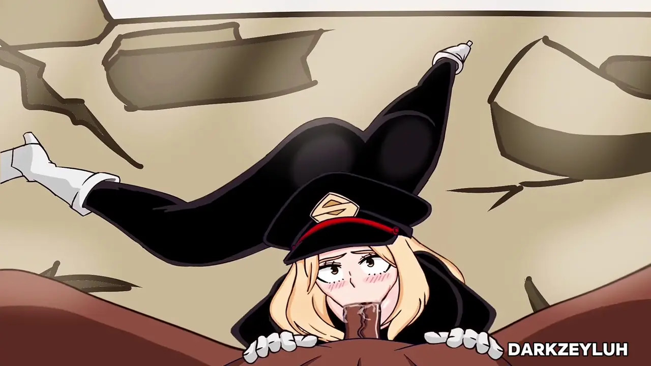 Cassie deep throat’s huge BBC