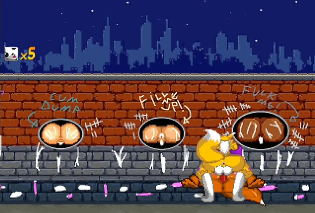 Renamon is challenging Foxy RoxyI raped her!