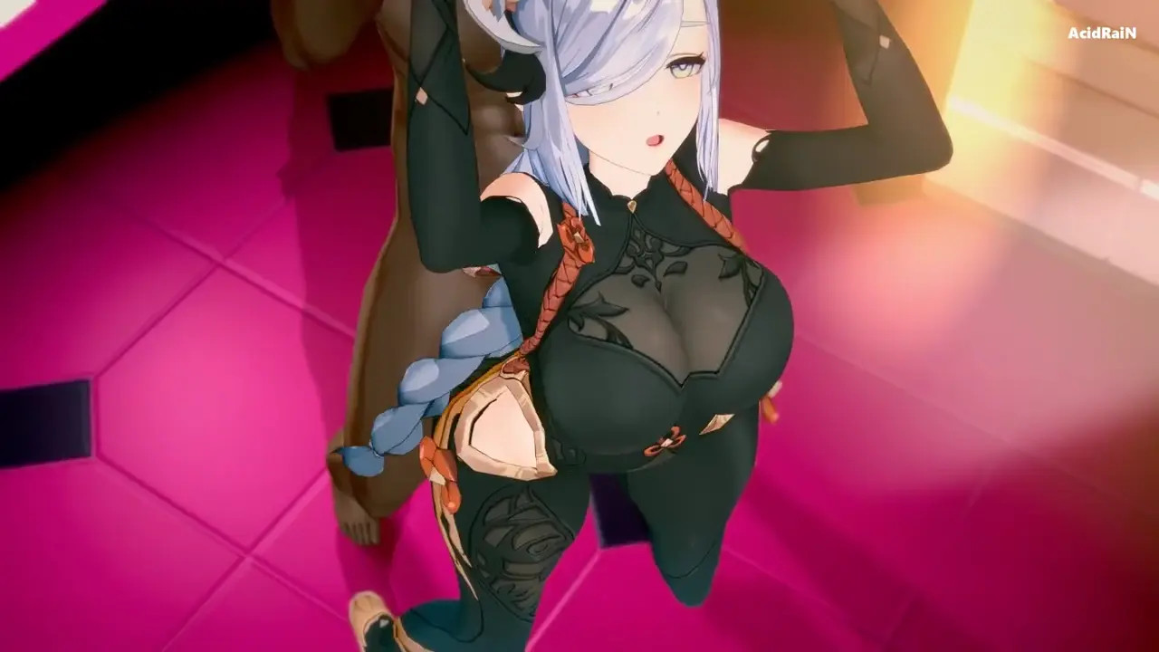 Shenhe x mob sex video  (Genshin impact) 申鹤 NTR